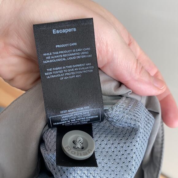 Rohan Men's Escaper lightweight trouser pant 38 - Picture 9 of 12